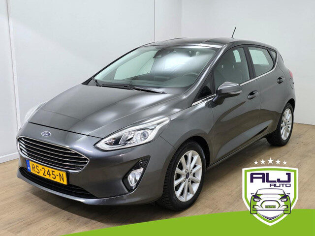 Ford Fiesta Occasion 1.0 EcoBoost Titanium | Grijs | Tweedehands Ford Fiesta | Airco | Cruisecontrol