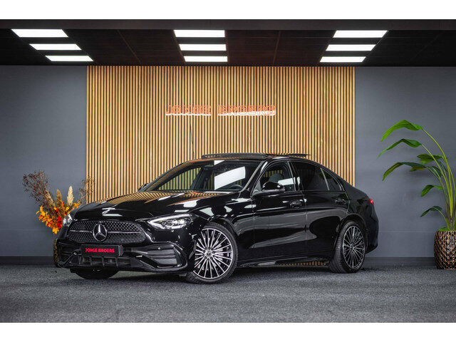 Mercedes-Benz C-Klasse 200 AMG Line |Pano|BTW|Night