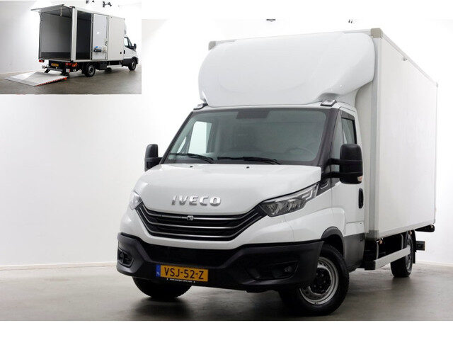 Iveco Daily 35S16 160pk HiMatic Automaat Bakwagen met laadklep en zijdeur 10-2022