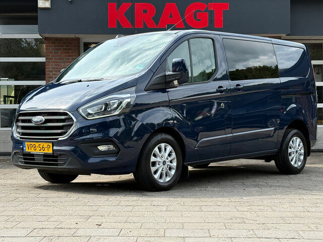 Ford Transit Custom 300 2.0 TDCI L1H1 Limited DC AUTOMAAT ADAPT Cruise|LED VERL|NAVI|lederen bekl|OR