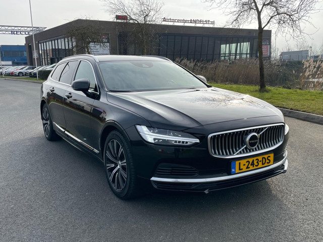 Volvo V90 2.0 T6 AWD Business Pro, Trekhaak, Acc, Cam, Pdc, Leder, Stoel-/stuurverw, 1e eig afk, Gee