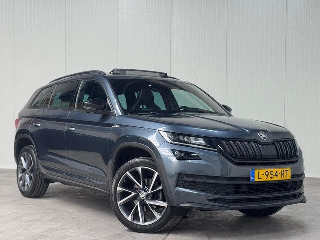 Škoda Kodiaq 1.5 TSI Sportline DSG VIRTUAL l PANO l TREKHAAK l CANTON l CAMERA l KEYLESS l ACC l SID