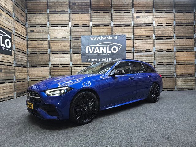 Mercedes-Benz C-Klasse Estate 300 e AMG Line Pano Leder HUD 360 Trekhaak Navi 19"LM