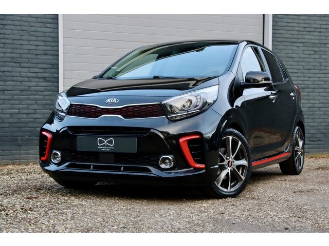 Kia Picanto 1.2 CVVT GT-Line | AUTOMAAT | LEER | NAVIGATIE | CARPLAY | CRUISE | LED