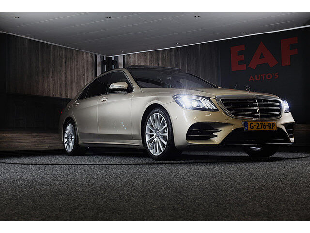Mercedes-Benz S-Klasse 500 4MATIC Lang AMG Line / Acc / Lane Assist / Dode Hoek / 360 Camera / Chauf