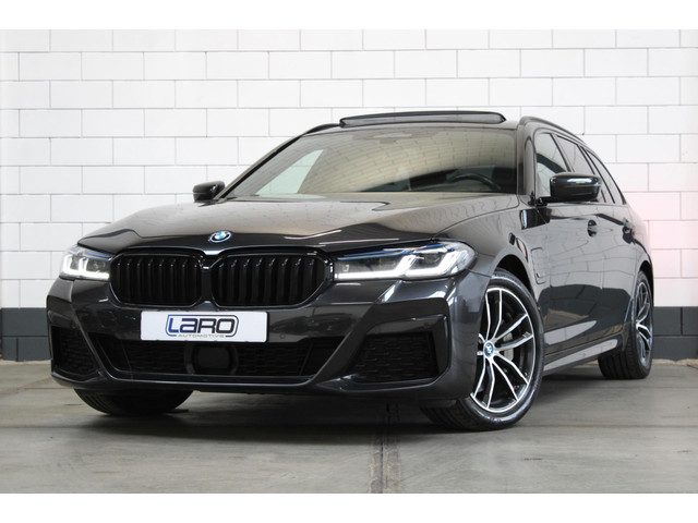 BMW 5 Serie touring 530e xDrive M Sport | Pano Laser ACC Memory HuD Keyless HIFI DDC Camera BTW Fabr