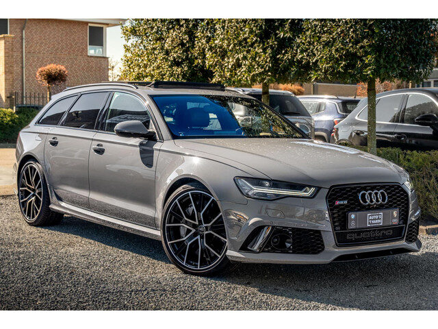 Audi RS6 Avant 4.0 TFSI Quattro Performance Pro Line + 605 PK Keramisch ACC Pano Carbon 21''
