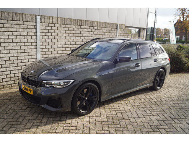 BMW 3 Serie touring M340D X-Drive High Executive Edition Autom Panodak Luxe Leder Navi 360 Cam Clima