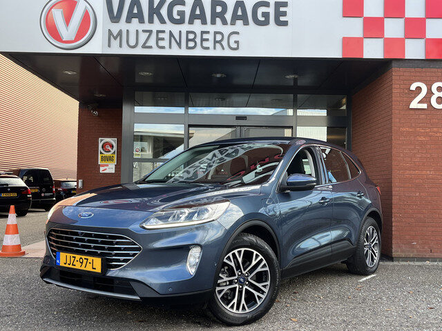 Ford Kuga 2.5 PHEV Titanium // CAMERA+SENSOREN // DODEHOEK // ADAPTIVE CRUISE // NAVI+CARPLAY // STO