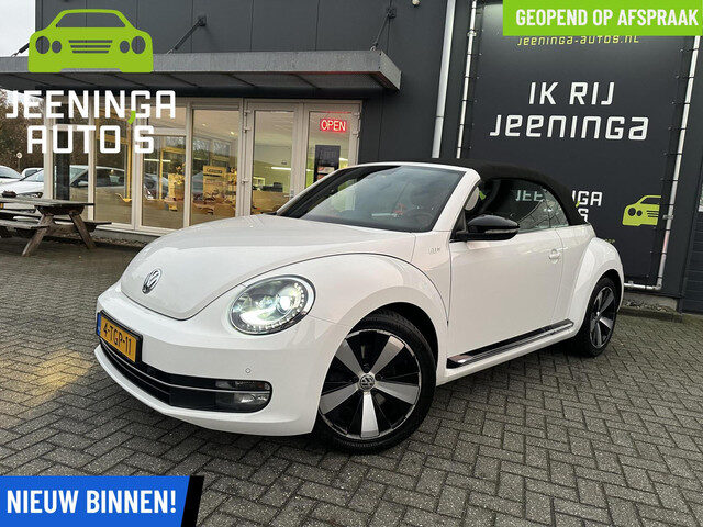Volkswagen Beetle Cabriolet 1.4 TSI Sport|Fender|Stoelverwarming|Navi|Leer
