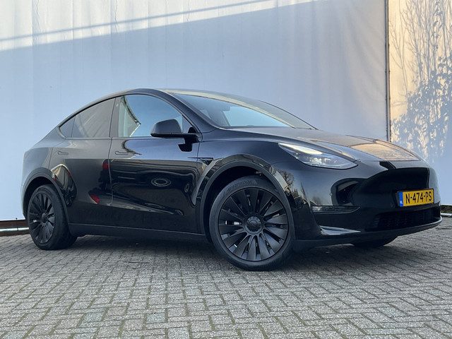 Tesla Model Y Long Range AWD 75 kWh Autopilot Leer Pano.dak 360° Black Warmtepomp