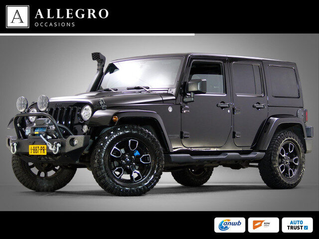 Jeep Wrangler 3.6 Rubicon JK Edition Unlimited (HARDTOP CABRIO, OFF-ROAD BANDEN, LIER, VISION-Q KOPL