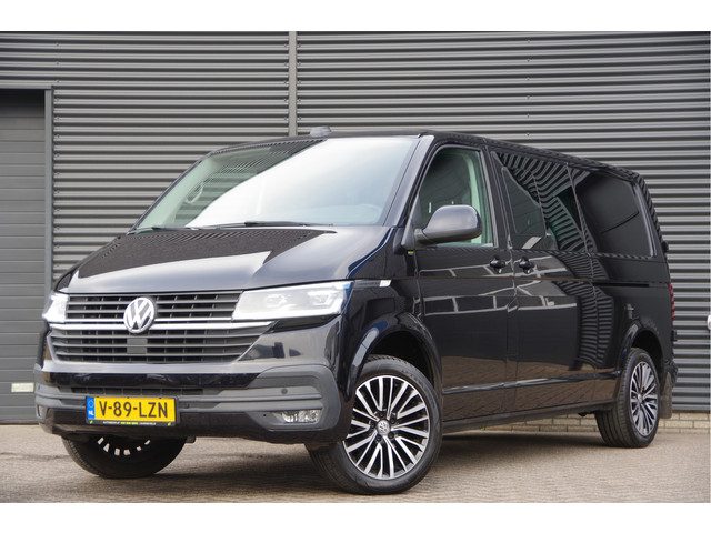 Volkswagen Transporter 2.0 TDI L2 150PK AUT. DC-5P, LED, 2X SCHUIFDEUR, TREKHAAK, NAVI, CRUISE, LEDE