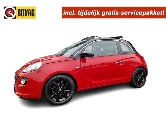 Opel ADAM 1.4i GLAM Favorit Cabriotop Sport Leder Apple car Cruise LM16Black AV.