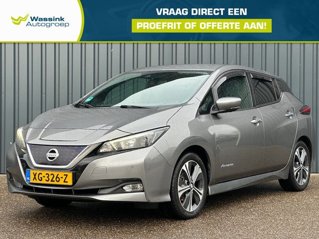 Nissan Leaf Electric 40kWh N-Connecta | SOH 90% I Stoelverwarming V+A I Stuurverwarming I Adaptieve