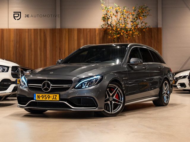 Mercedes-Benz C-Klasse Estate AMG C63 S 510PK, Stufe 2, Pano, 360 Camera, Command, Ambiënte Light, C