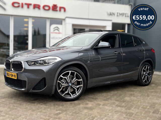 BMW X2 XDrive25e High Executive M-sport *ACTIE!* | Schuif- Kanteldak | Camera | Memory | Elek. Achte
