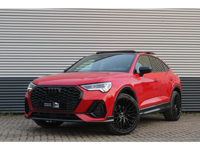 Audi Q3 Sportback 35 TFSI |3x S-Line | Panoramadak | Sfeerverlichting | Virtualcockpit| Black optik