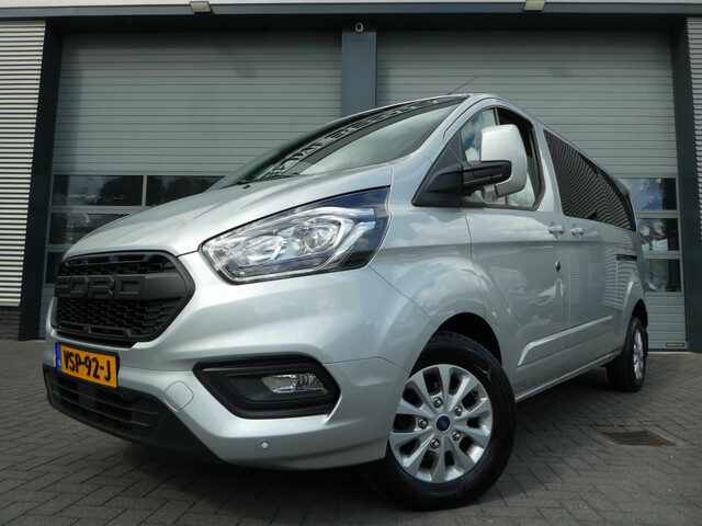 Ford Transit Custom 300 2.0 TDCI L2 170pk, DC, Dubbel Cabine, LED, 2xSchuifdeur.