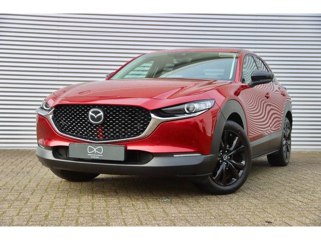 Mazda CX-30 2.0 e-SkyActiv-G M Hybrid | 1E EIGENAAR | NAVIGATIE | STOELVERWARMING | SOUL CRYSTAL RED