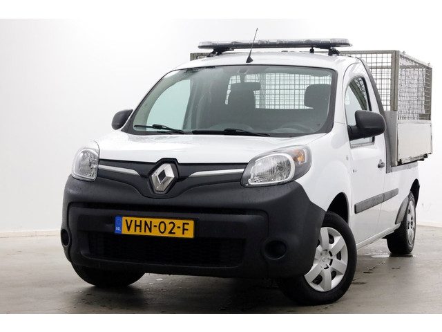 Renault Kangoo Z.E. Maxi 33kWh 100% Elektrisch Open Laadbak Koop Accu SOH 88% 11-2020