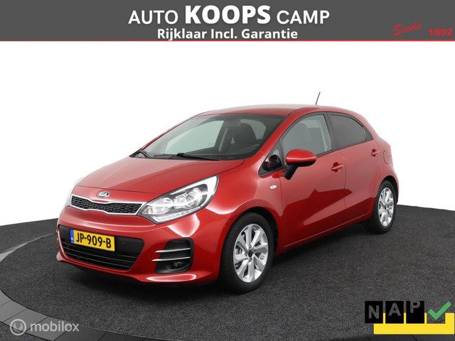 Kia Rio 1.4 CVVT Dynamic Line 109Pk Automaat | Airco | Cruise | Camera | Parkeersensoren V+A | Navi