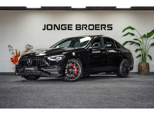 Mercedes-Benz C-Klasse 200 AMG Line |Pano|BTW|Night