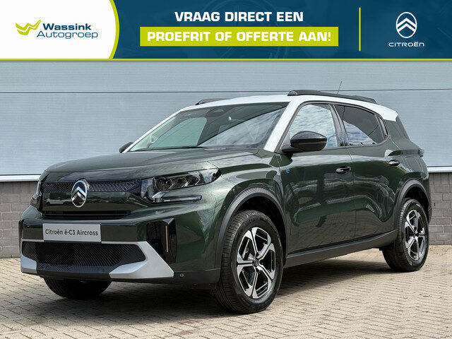 Citroën C3 Aircross ë-C3 EV 44kWh 113pk Max | Navigatie | Parkeercamera | Parkeersensoren | LED | Ap