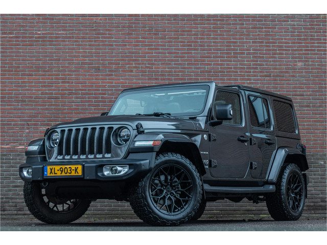 Jeep Wrangler 2.0T Sahara, Origineel NL, 70.000km NAP, Leder, Stoel & Stuurverwarming, Keyless, Trek
