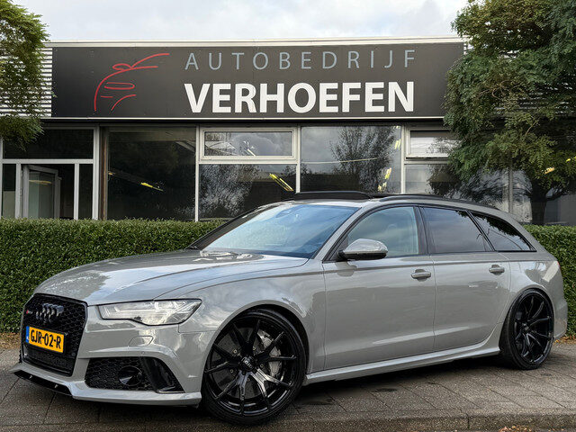 Audi RS6 4.0 TFSI RS 6 QUATTRO - KERAMISCHE - DIAMOND STOELEN - PANORAMA - LANE ASSIST !