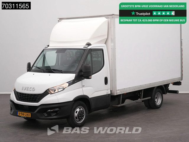 Iveco Daily 35C16 Laadklep Dubbellucht Bakwagen 160PK Airco Cruise Euro6 Meubelbak Koffer Airco Crui