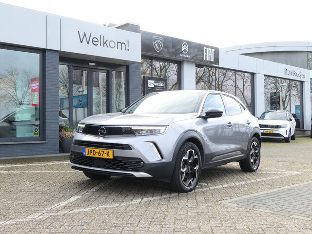 Opel Mokka-e Ultimate 50-kWh 11kw bl. | Winter-pakket | 100% elektrisch | Dodehoek detector