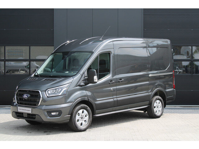 Ford Transit 350 2.0 TDCI L2H2 Limited 165pk - 2x Schuifdeur - Adaptive Cruise - Xenon - Navi - Blin