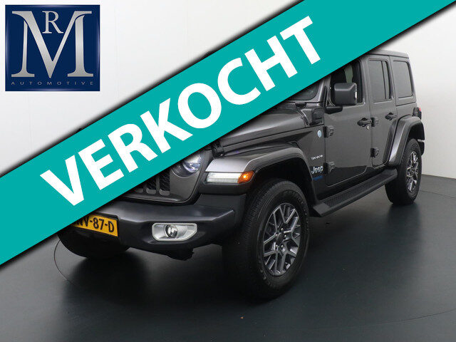 Jeep Wrangler Unlimited 4xe 380 Sahara VAN 71.900 VOOR 63.877 EINDEJAARSVOORDEEL: 8.023 | 5 PL. | DA