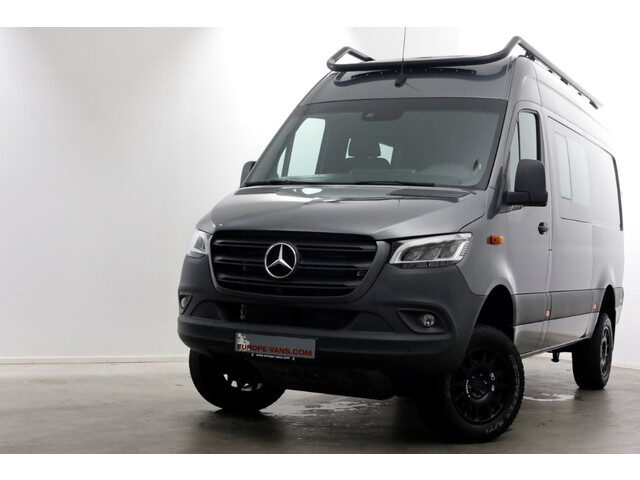 Mercedes-Benz Sprinter 419 CDI 190pk L2H2 4x4 A4M 9G Automaat ACC/LED/Draaistoelen/360° Camera NIEUW