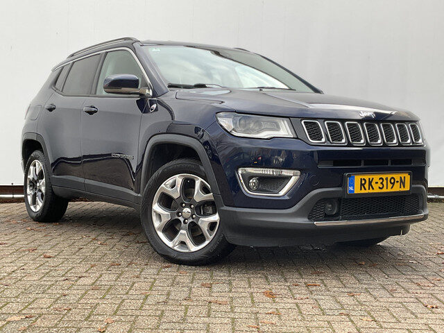 Jeep Compass 1.4 170PK Automaat 4x4 Beats-Audio Nav/Cruise Keyless Hoogzitter Voll.Onderhouden!