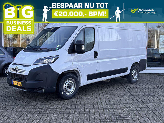 Citroën Jumper GB 2.2 BlueHDi 140pk L2H2 35 Automaat | Trekhaak 2500kg | Parkeercamera achter | DAB