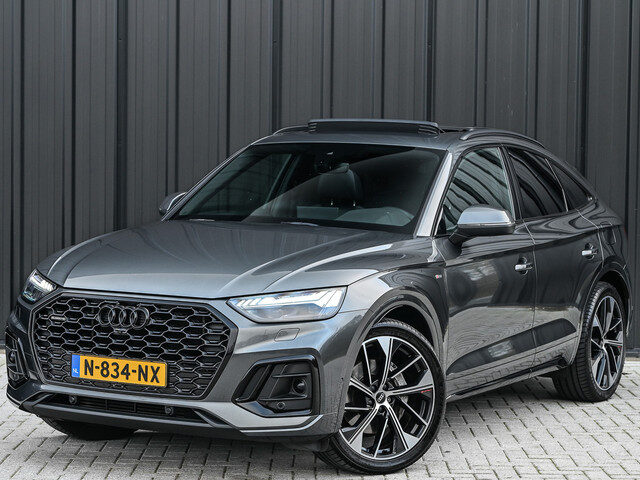 Audi Q5 Sportback 50 TFSI e S edition · Adaptive Cruise · Luchtvering · Memory Seats · Bang & Olufse