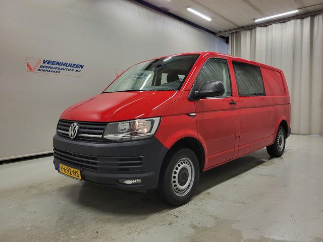 Volkswagen Transporter 2.0TDI L2/H1 Dubbele Cabine Automaat Euro 6!