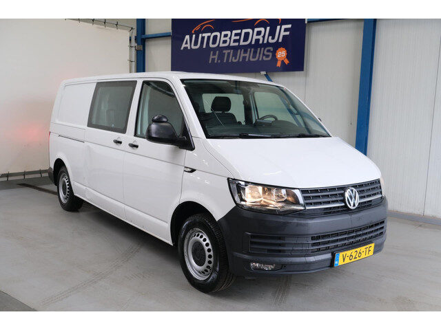 Volkswagen Transporter 2.0 TDI L2H1 150PK DC Business Comfortline - Airco, Cruise, PDC, Trekhaak.