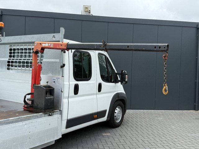 Citroën Jumper 2.2 HDI 150 PK PICK UP / M50 MAXILIFT KRAAN / L4 MAXI / 1e EIG. / 7 PERS. DUBBEL CABI
