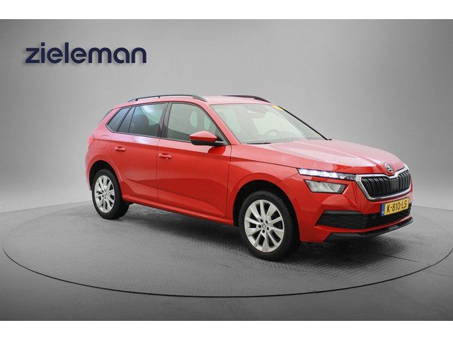 Škoda Kamiq 1.0 TSI Sport Business - Digitaal Cockpit, Carplay, Navi, Cruise, Clima, Stoelverw.