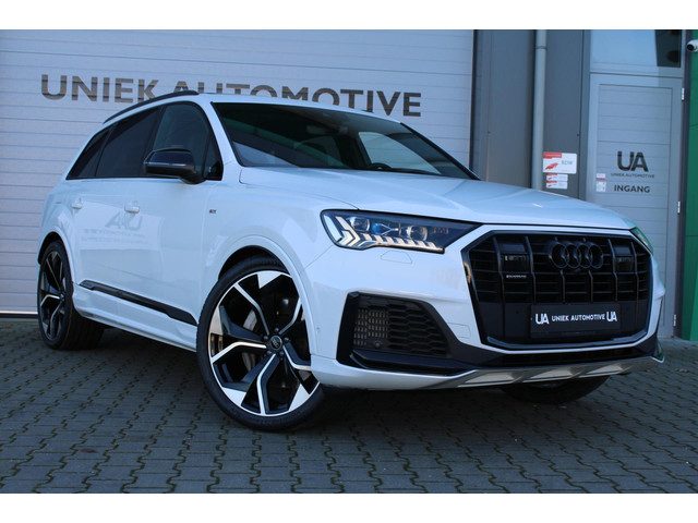 Audi Q7 55 TFSI e QUATTRO PRO LINE S | STAND | LUCHTVERING | MATRIX-LASER | HEAD UP | 23" | VIRTUAL