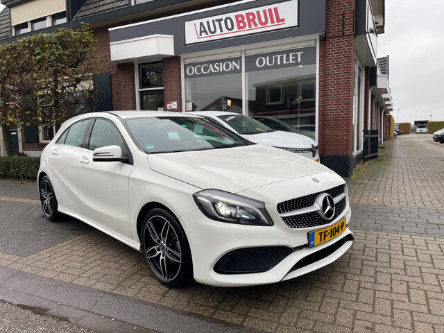 Mercedes-Benz A-Klasse 160 Sport Edition 1e Eig. NL-auto|Navi|Camera|1/2 Leder|AMG velgen