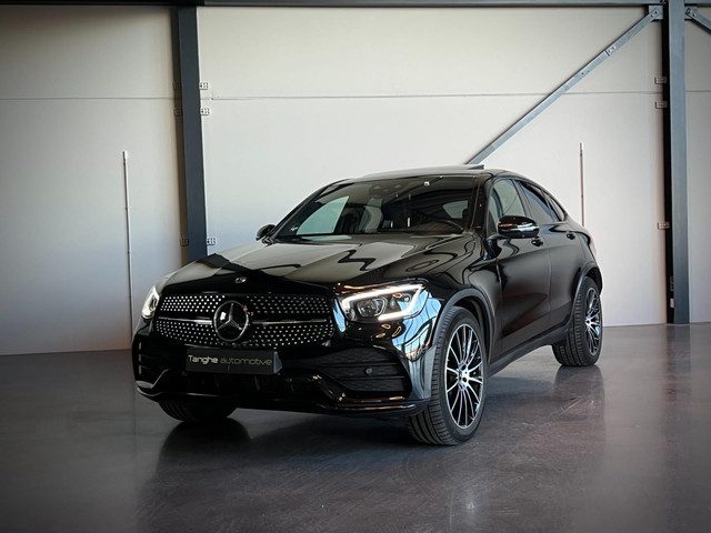 Mercedes-Benz GLC Coupé 300 4MATIC, AMG, Burmster, Schuifdak, ACC, 360 Cam, Nightpakket, 20 inch