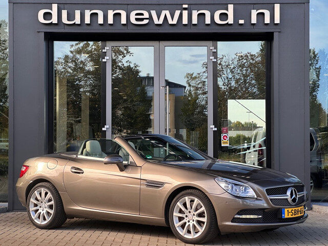 Mercedes-Benz SLK 350 *INDIUMGRIJS*NL-AUTO*LEDER*NAVI*LED*PANO*DEALERONDERHOUDEN