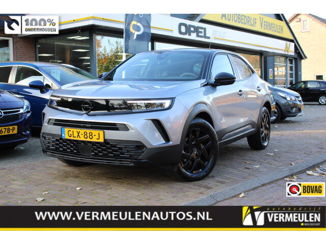 Opel Mokka 1.2 Turbo Hybrid 136PK GS Automaat + 17"/ Navi/ Clima/ Cruise/ Camera/ CarPlay/ Full-LED/