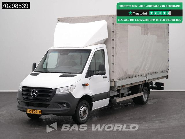 Mercedes-Benz Sprinter 519 CDI 3.0L V6 Automaat 484cm Dubbellucht Huif Bakwagen 190PK Airco Cruise E