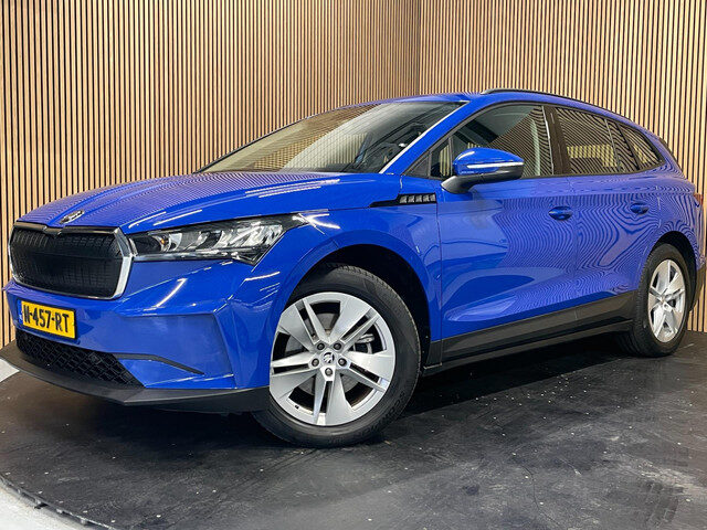Škoda Enyaq iV 60|1/2 LEDER|APPLE CARPLAY|ANDROID AUTO|NAVIGATIE|CLIMATE, CRUISE CONTROL|NL-AUTO|NAP