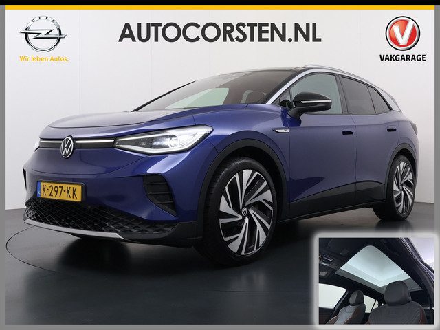 Volkswagen ID.4 Max Pro 1ST 77kWh Ergo-Active Stoelen Warmtepomp Trekhaak Panodak Camera 21" PDC Mat
